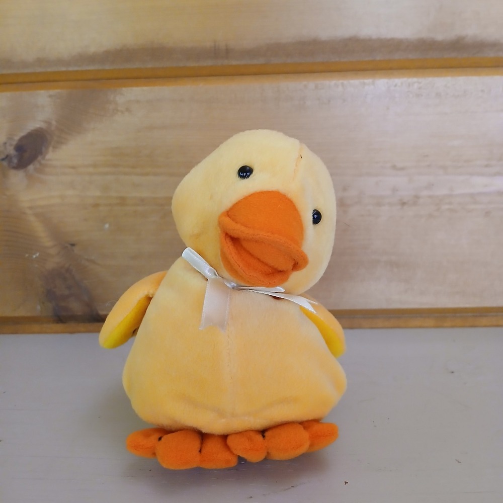 EASTER Applause MARCH OF DIMES‎ Bean Bags for Babies 6" Duck Stuffed Plush D51